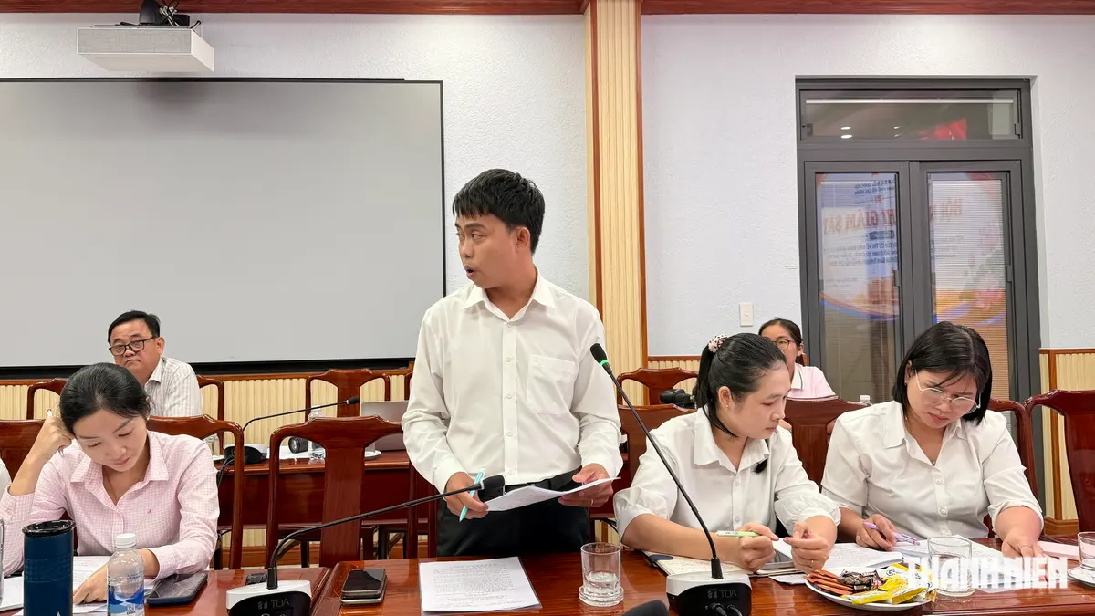 Ông Nguyễn Đình Giáp, quyền Giám đốc Trạm Y tế xã Minh Thạnh