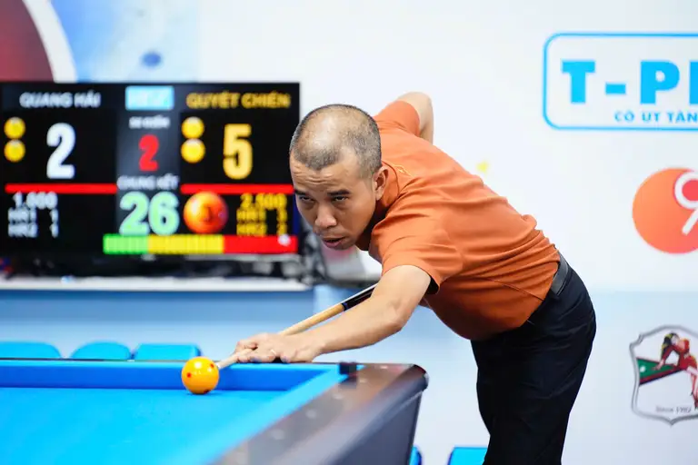 Trần Quyết Chiến gặp thử thách lớn tại tour 2 HBSF 2026 - Ảnh: ĐỨC PHONG