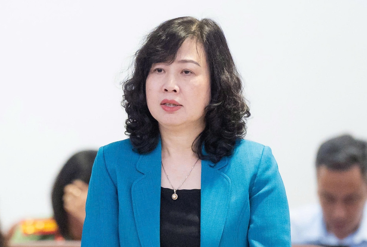Bộ trưởng Bộ Y tế Đào Hồng Lan - Ảnh: V.HIẾU