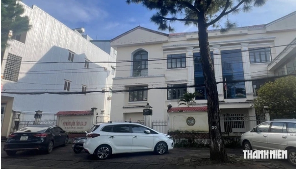 Trụ sở Hội Nông dân tỉnh, một trong những cơ sở sẽ được đưa ra đấu giá