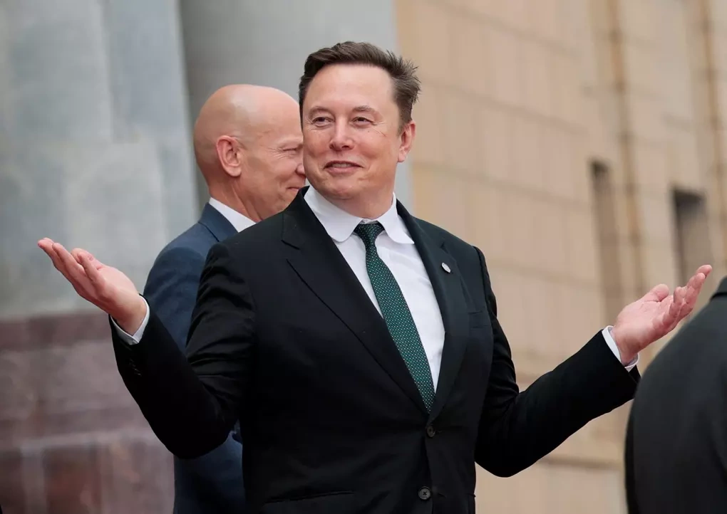 Elon Musk tại Bắc Kinh, Trung Quốc hồi tháng 5. Ảnh: Reuters