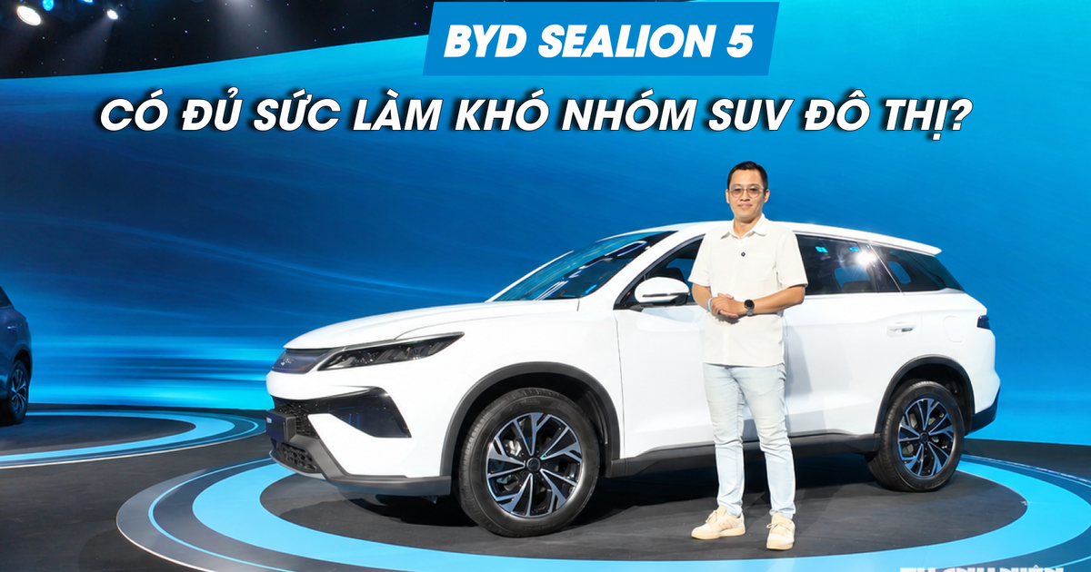 BYD Sealion 5 có đủ sức gây áp lực nhóm SUV đô thị hạng B?