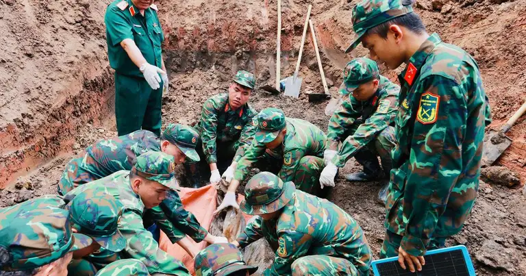 Tiếp tục mở rộng tìm hài cốt liệt sĩ