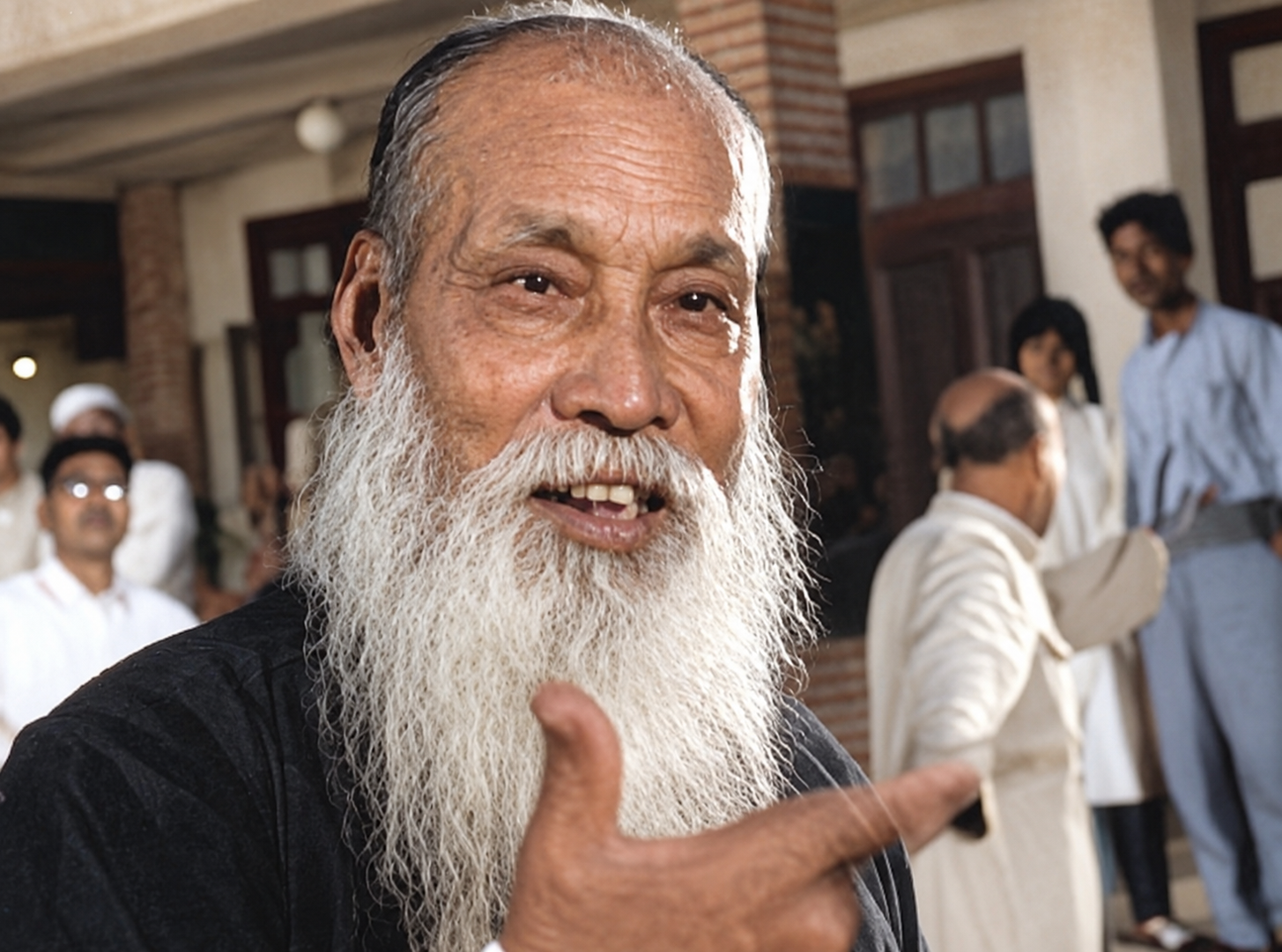 Võ sư Vương Tử Bình, đứng đầu ban kung fu về Thiếu Lâm của Quốc thuật quán - Ảnh: CHINA QNA