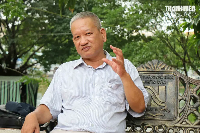 Kiến trúc sư Nguyễn Xuân Thắng, người nhiều năm nghiên cứu tìm vị trí mộ liệt sĩ tại công viên Lê Thị Riêng