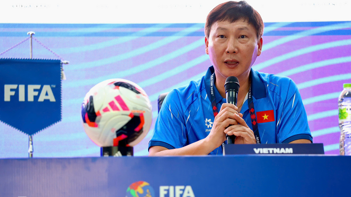 HLV Kim: 'Việt Nam sẽ tấn công nhiều hơn tại FIFA ASEAN Cup'