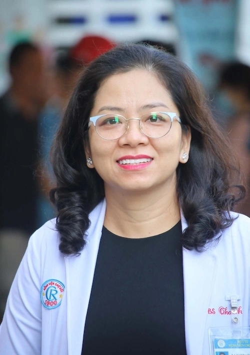 Bác sĩ Phạm Thị Vân Thanh. Ảnh: Bác sĩ cung cấp