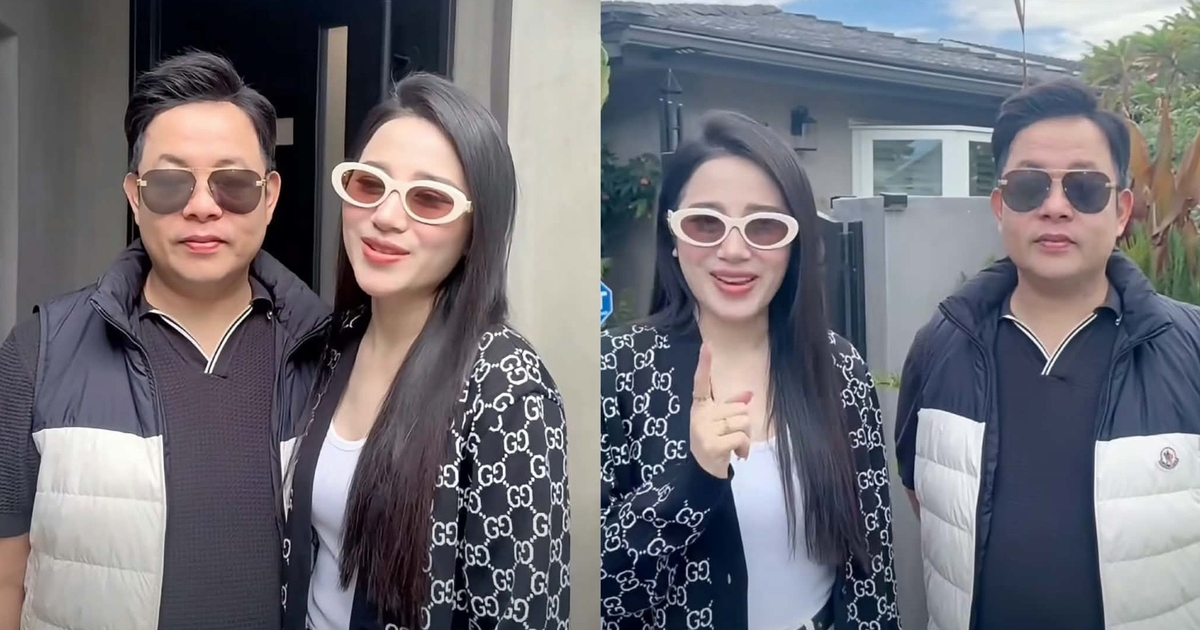 Tố My đến thăm cơ ngơi của Quang Lê tại Mỹ