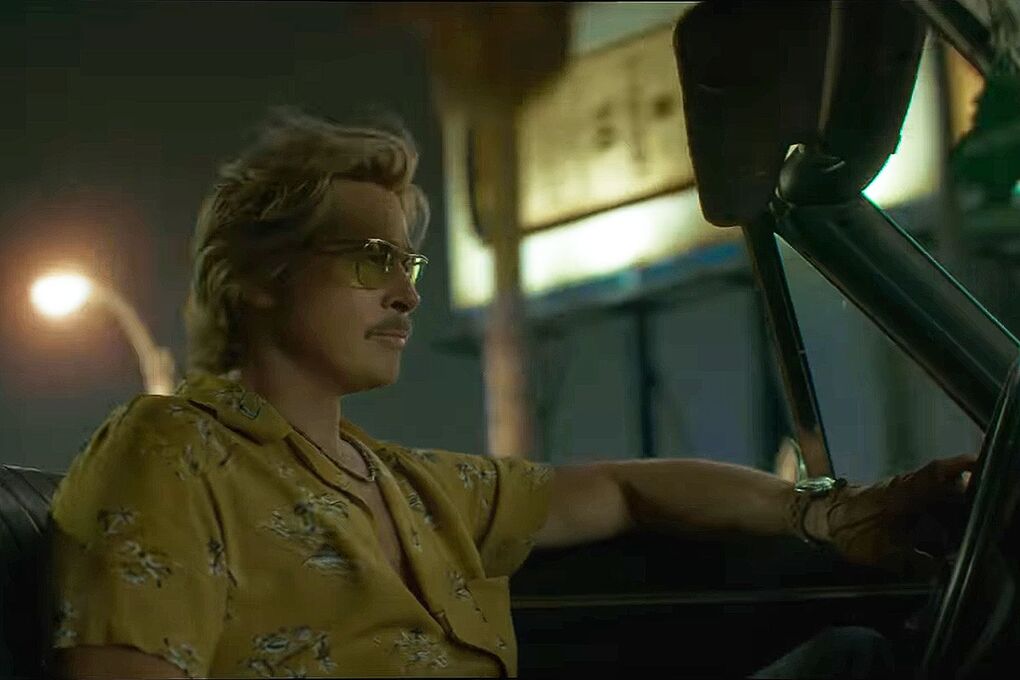 Brad Pitt trong phim "The Further Mis-Adventures of Cliff Booth". Ảnh: Netflix