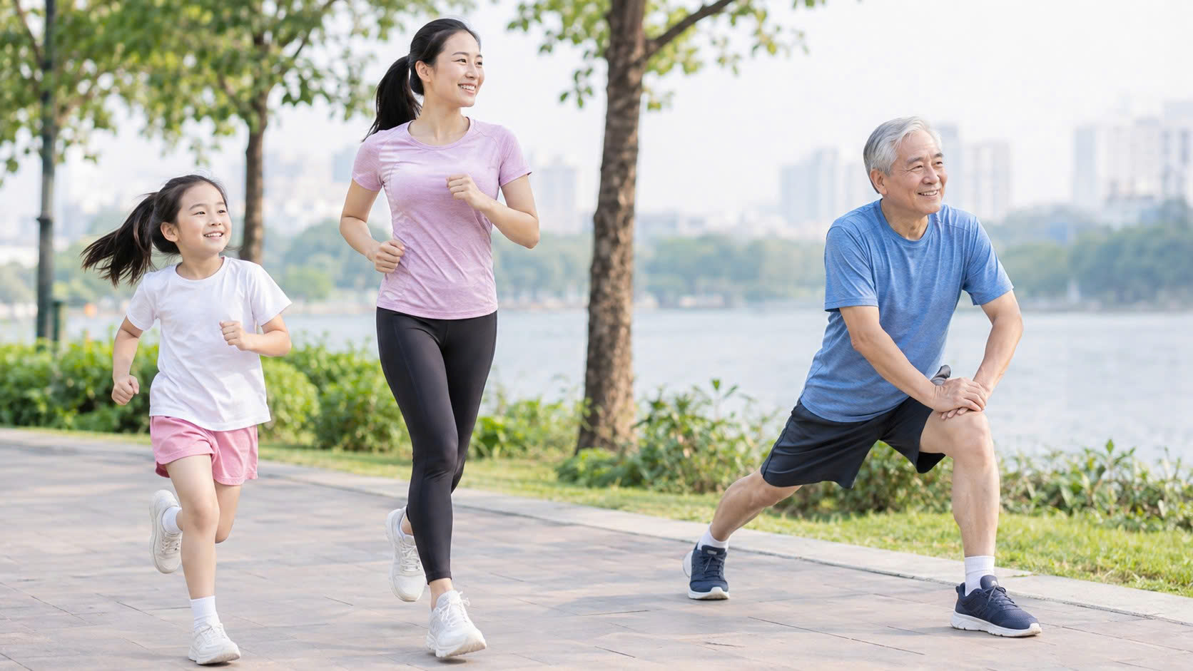 Tập thể dục thường xuyên là nền tảng giúp cơ thể khỏe mạnh, và mỗi giai đoạn cuộc đời đều có nhu cầu vận động khác nhau