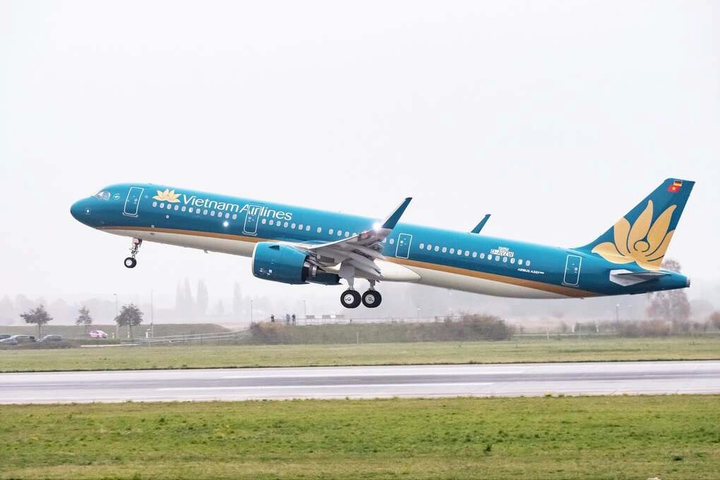 Máy bay Vietnam Airlines. Ảnh: VNA