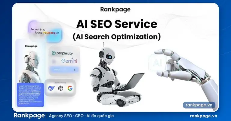 Rankpage chính thức triển khai dịch vụ SEO AI và GEO tại Việt Nam