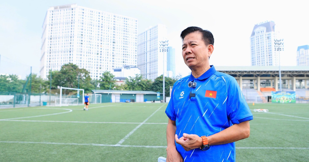 HLV Hoàng Anh Tuấn nói điều đặc biệt khi dẫn dắt U.15 Việt Nam dự World Cup