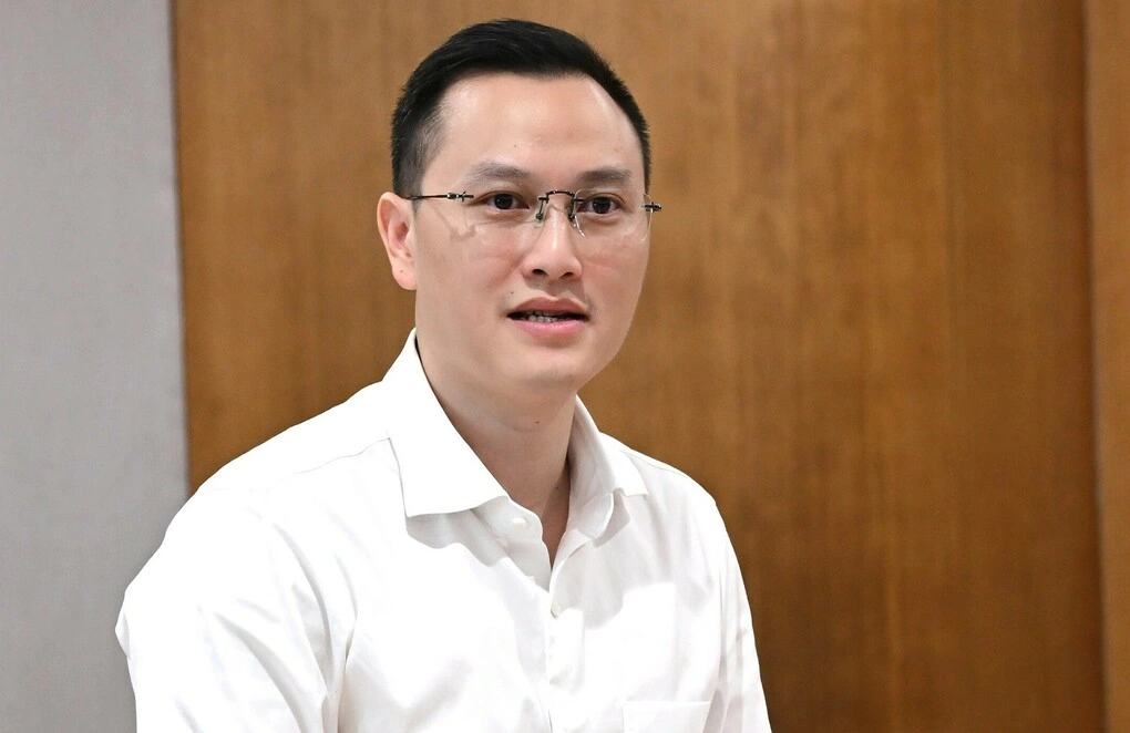 Phó cục trưởng Viễn thông Nguyễn Anh Cương tại họp báo Bộ Khoa học và Công nghệ sáng 30/9. Ảnh: Trọng Đạt