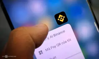 Logo Binance trên một smartphone, tháng 10/2026. Ảnh: Lưu Quý