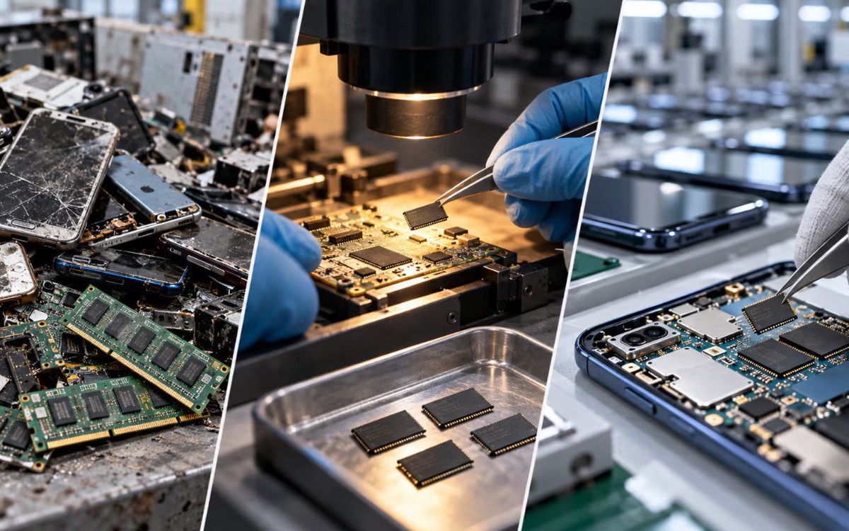 Điện thoại mới, RAM đã chạy 5–6 năm: Các hãng smartphone vét linh kiện cũ giữa cơn khát bộ nhớ