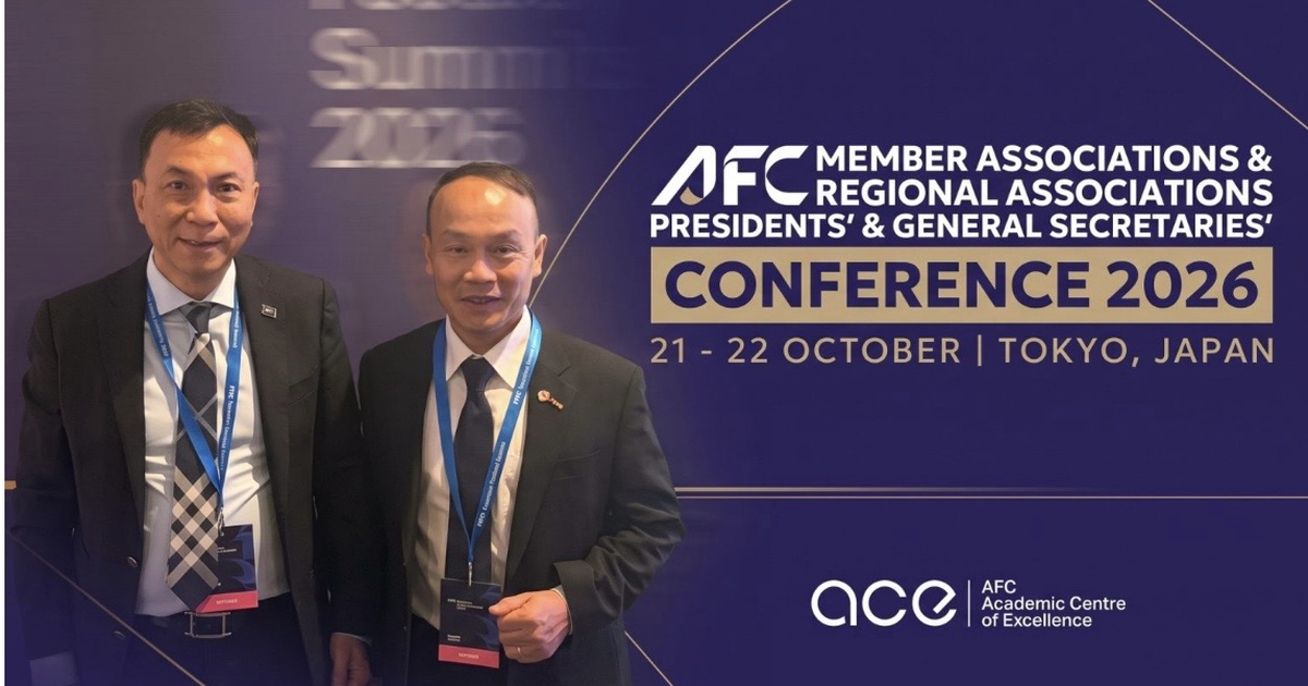 Chủ tịch VFF Trần Quốc Tuấn dự Đại hội bất thường AFC tại Tokyo
