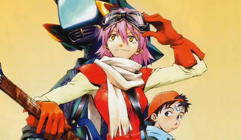 Nếu cần một anime có thể xem trọn trong vài giờ nhưng vẫn khiến khán giả phải suy nghĩ sau khi màn hình kết thúc, FLCL là một lựa chọn khó bỏ qua - Ảnh: Crunchyroll