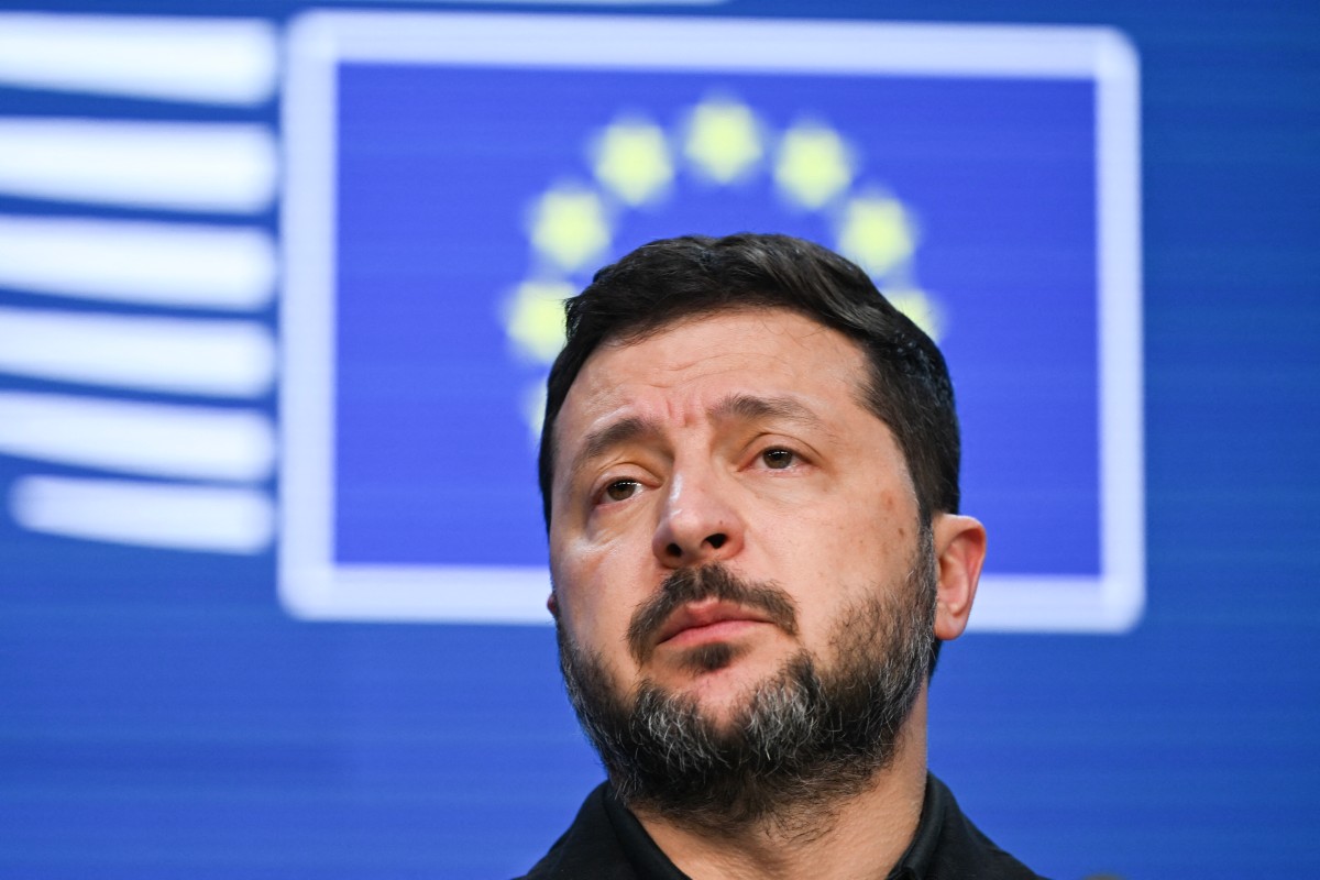 Tổng thống Ukraine Volodymyr Zelensky - Ảnh: AFP