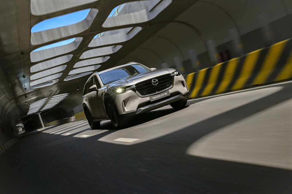 CX-90 là mẫu xe đại diện cho định hướng Mazda Japanese Premium. Ảnh: Mazda