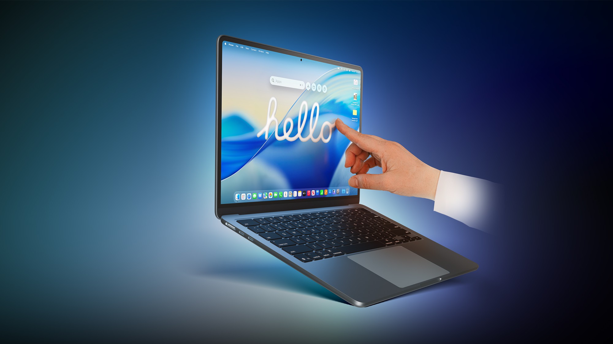 MacBook có màn hình cảm ứng sắp thành hiện thực