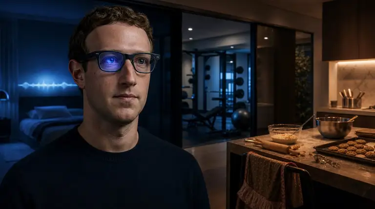 AI “không ngủ” của Zuckerberg: Theo dõi bạn ngủ, có mặt cả lúc chơi với con - Ảnh 1.