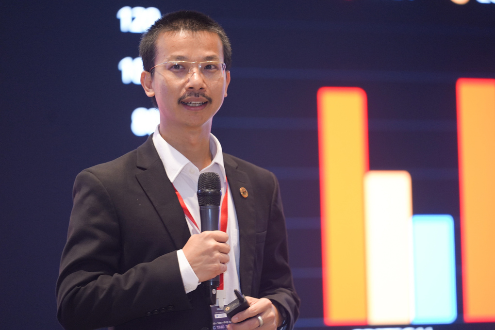 Ông Nguyễn Quang Hoàng, Giám đốc An ninh thông tin Misa phát biểu tại sự kiện. Ảnh: Cyseex