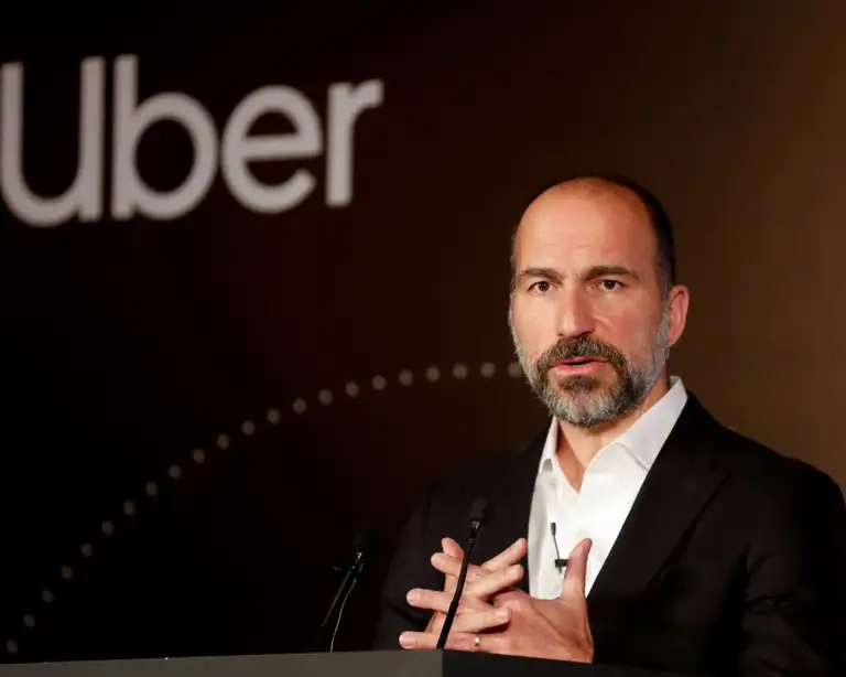 CEO Uber - ông Dara Khosrowshahi. Ảnh: The Guardian.