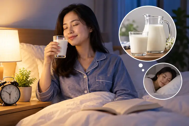 Một ly sữa sau bữa tối có thể là lựa chọn phù hợp cho người muốn thư giãn trước giờ ngủ