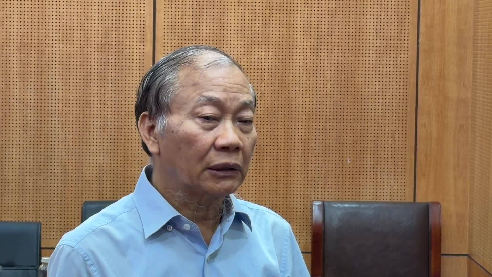 Ông Hoàng Quang Phòng, đại diện VCCI chia sẻ về mức tăng 7,8%. Video: Hồng Chiêu