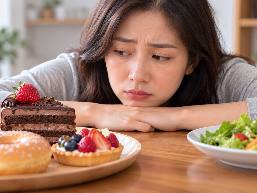 Chế độ ăn kiêng bằng cách giảm đường bột có thể khiến chúng ta dễ thèm món ngọt hơn