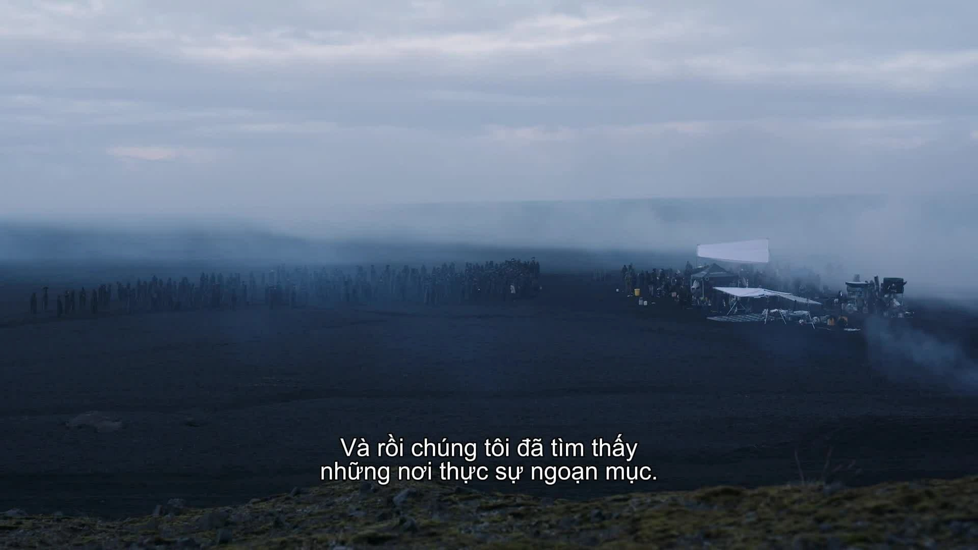 Hậu trường ghi hình tại nhiều bối cảnh trên thế giới của "The Odyssey". Video: Universal Pictures Vietnam