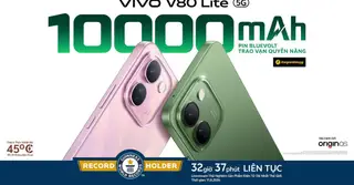 vivo V80 Lite 5G chính thức ra mắt: Mang điện thoại pin 10.000mAh đạt KỶ LỤC GUINNESS THẾ GIỚI™ đến với người dùng Việt