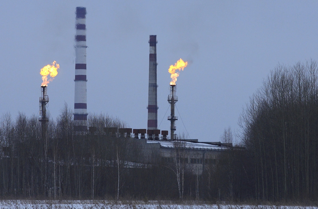 Cơ sở lọc dầu của Rosneft gần thành phố Krasnoyarsk, vùng Siberia, Nga tháng 2/2008. Ảnh: Reuters