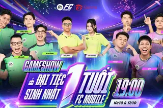 Gameshow sinh nhật 1 tuổi FC Mobile, quy tụ dàn creator khủng và bữa tiệc giải trí đặc biệt