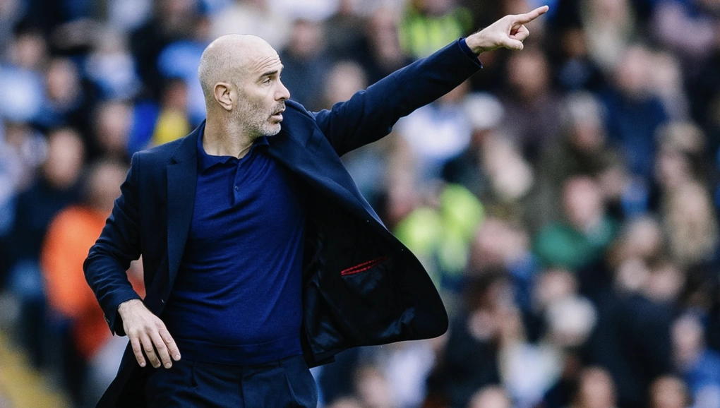 HLV Enzo Maresca chỉ đạo trong trận Man City thắng Ipswich Town 3-2 ở vòng bảy Ngoại hạng Anh trên sân Etihad, Manchester, Anh ngày 17/10/2026. Ảnh: Man City