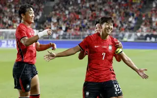Son Heung-min (số 7) là nhân tố chủ chốt của đội tuyển Hàn Quốc
