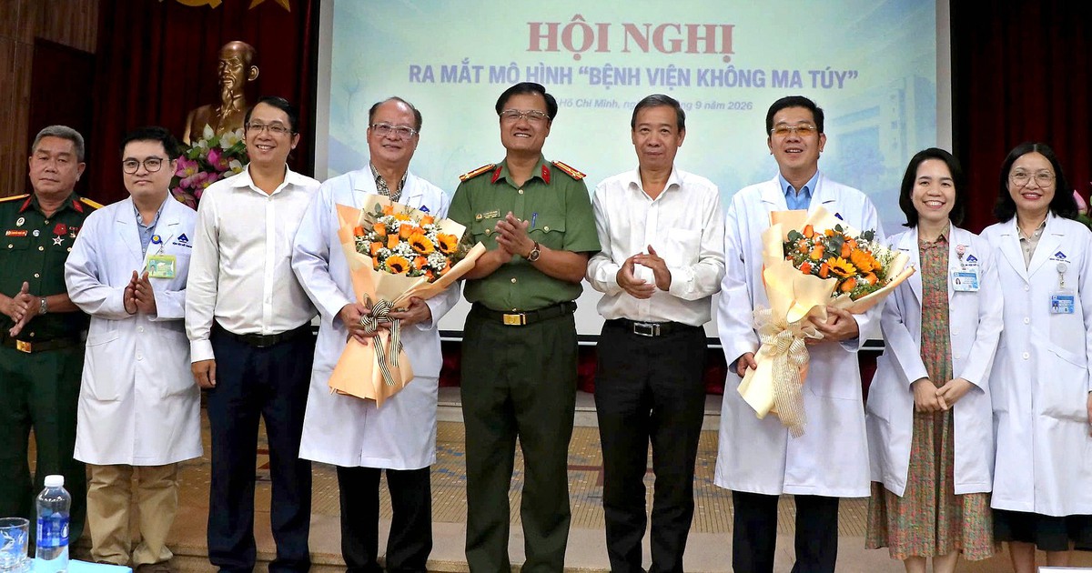 Bệnh viện đầu tiên của TP.HCM ra mắt mô hình 'Bệnh viện không ma tuý'