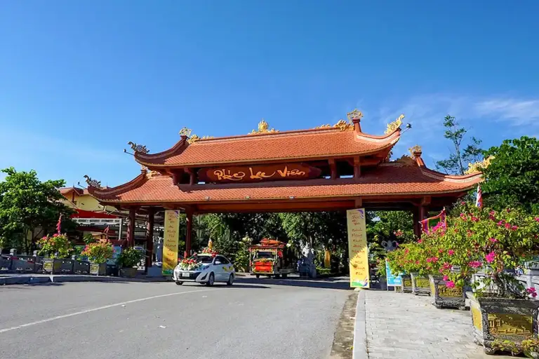 Đài hóa thân hoàn vũ Thanh Hóa, nơi gia đình ông Thành đưa thi thể người quá cố ra hỏa táng hồi tháng 8. Ảnh: Hùng Lê