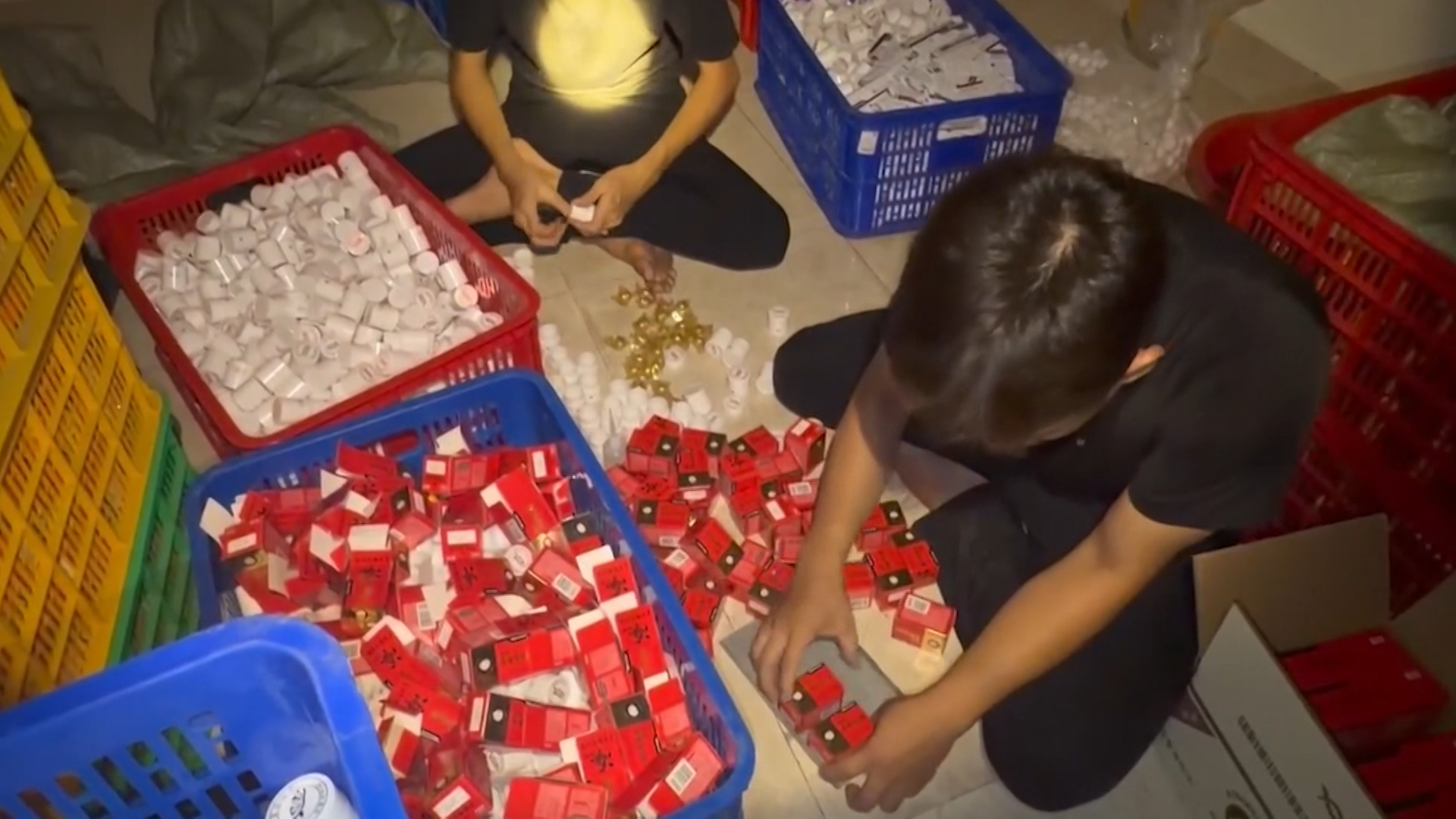 Thuốc An Cung giả vừa bị cơ quan chức năng phát hiện - Ảnh: CACC