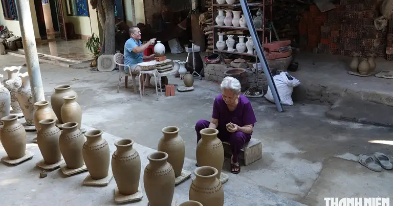 Làng gốm Mỹ Thiện nổi danh ở Bình Sơn - Quảng Ngãi, giờ có 4 'cuối cùng'