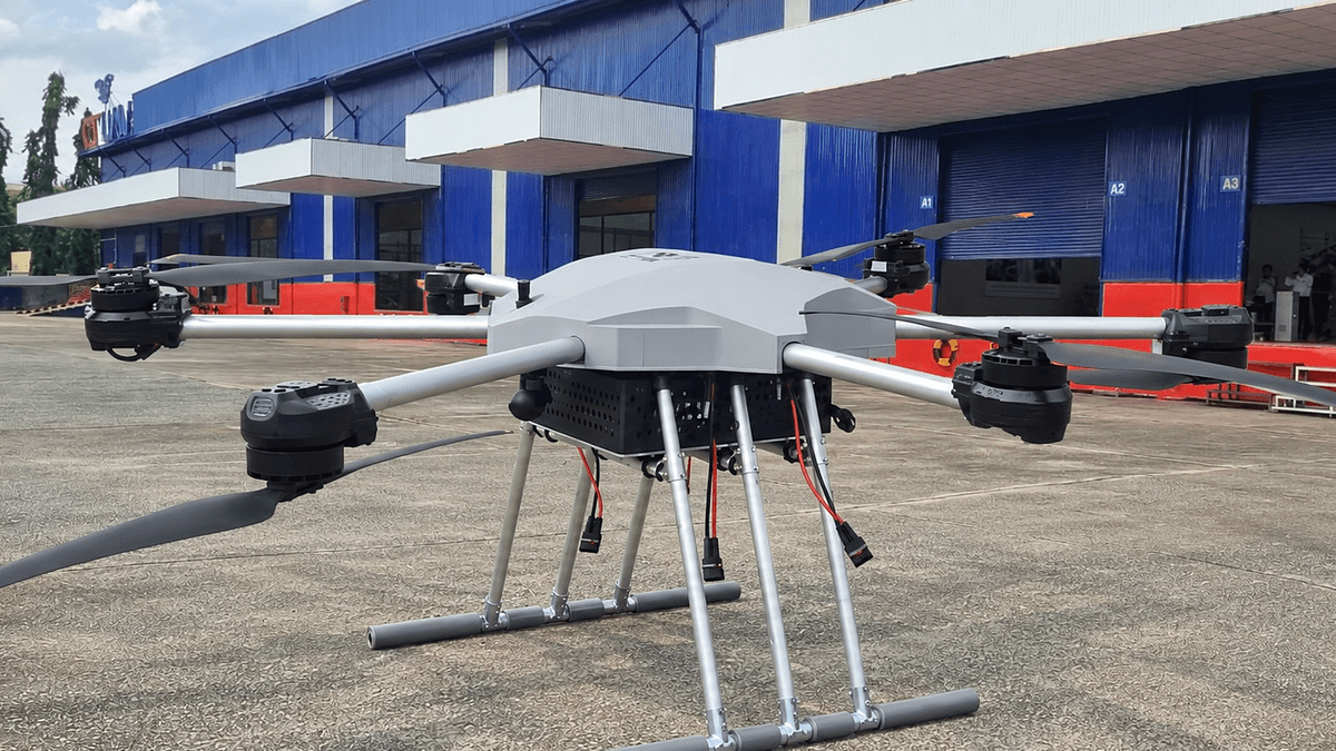 CT Group bay thử nghiệm UAV 'ngựa thồ trên không'