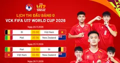 Lịch thi đấu U.17 Việt Nam tại U.17 World Cup mới nhất: Hai trận giờ đẹp