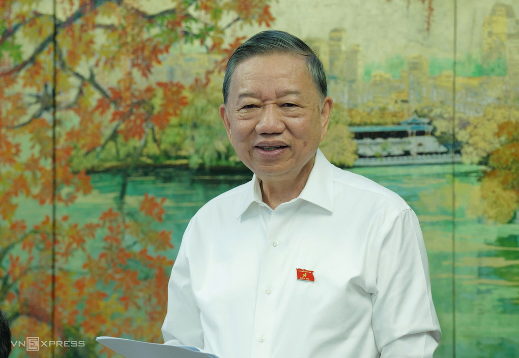 Tổng Bí thư, Chủ tịch nước Tô Lâm phát biểu tại phiên họp tổ Quốc hội ngày 17/10. Ảnh: Ngọc Thành