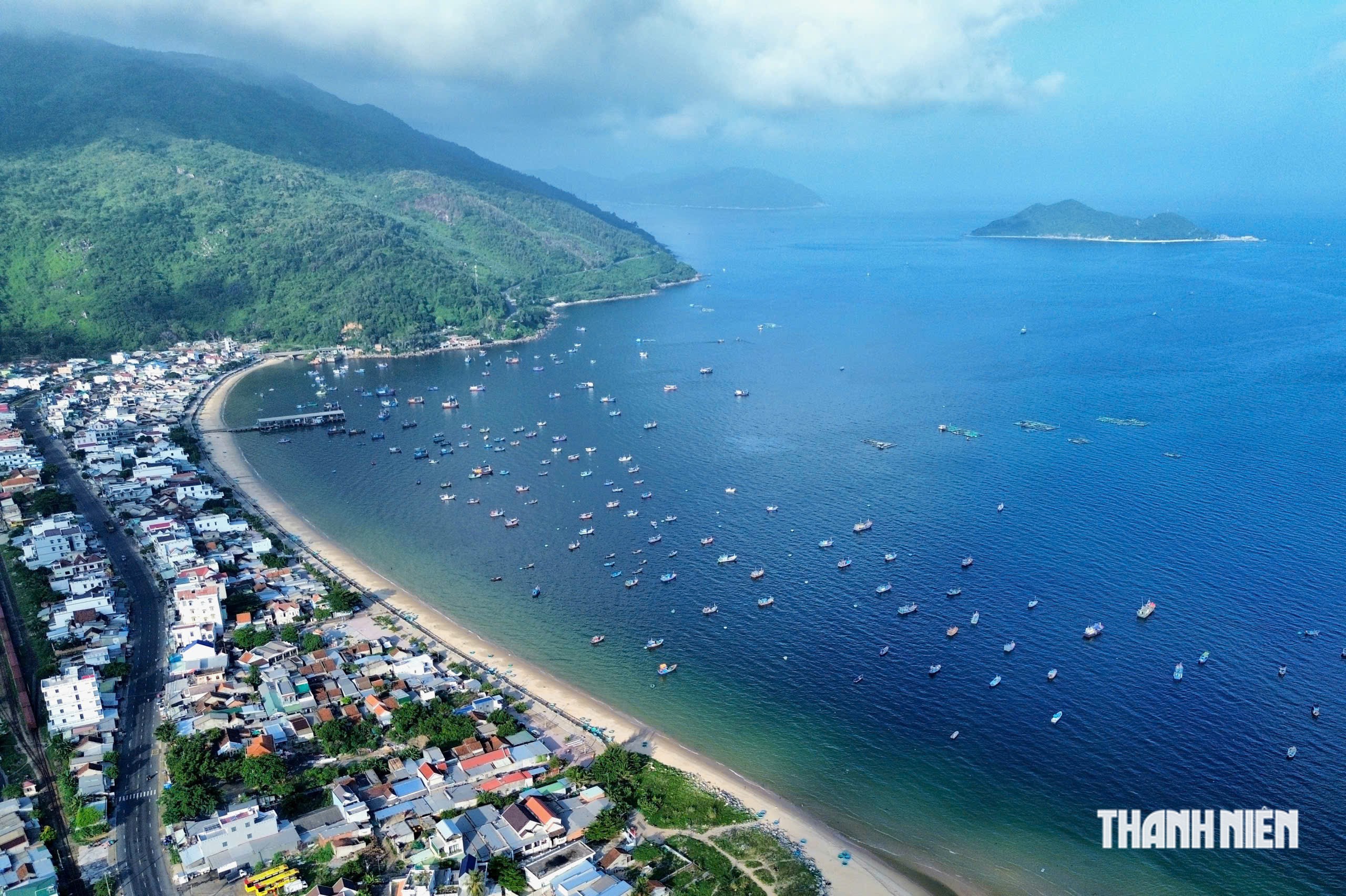 Một góc xã Đại Lãnh (Khánh Hòa), địa phương này được yêu cầu khẩn trương rà soát tình trạng các bến thủy nội địa trên địa bàn
