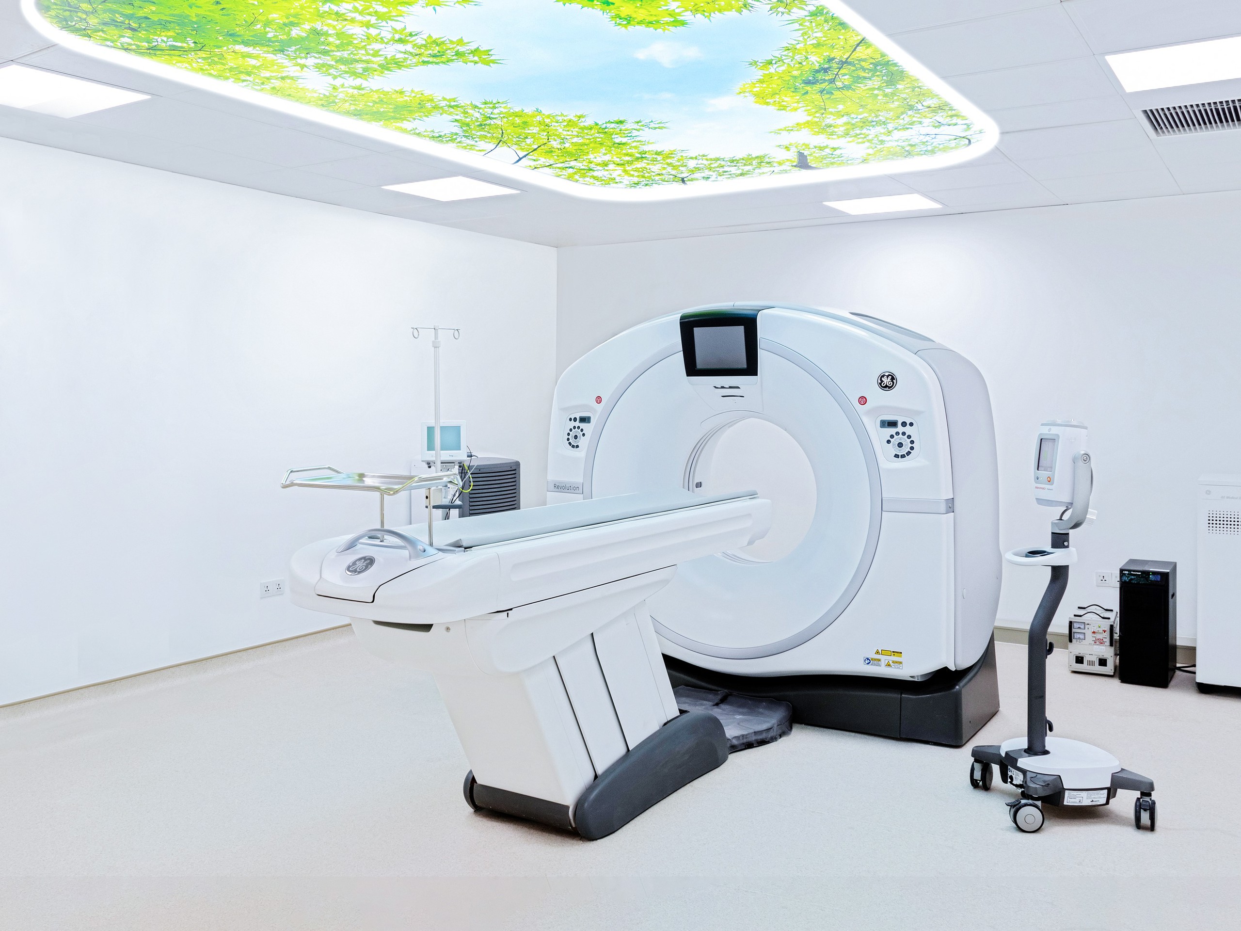 Máy CT 128 hỗ trợ khảo sát nhanh và chi tiết các vùng cơ thể.
