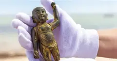 Bí ẩn tượng Phật 500 tuổi từ thời nhà Minh bị chôn ven đường ở Úc