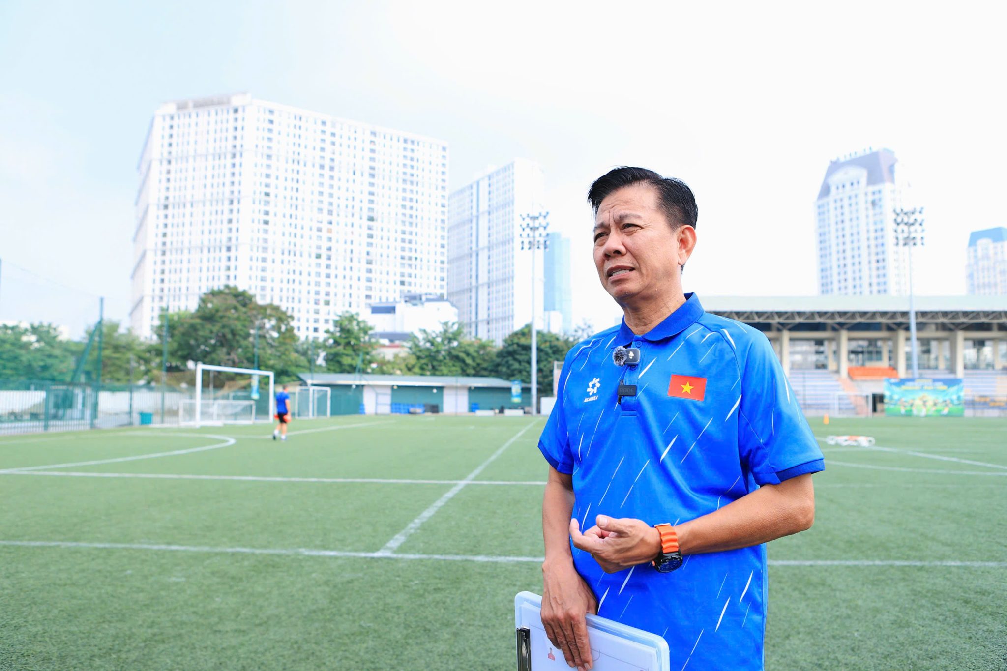 HLV Hoàng Anh Tuấn chia sẻ về FIFA U.15 World Cup & Festival 2026 với thể thức thi đấu mới 8v8