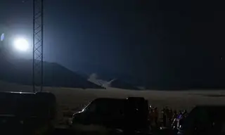 Mô phỏng chùm sáng từ gương phản xạ của Reflect Orbital ở California, Mỹ. Ảnh: Reflect Orbital