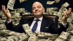 Infantino nhận gần 1 triệu bảng/tuần nếu bán được bản quyền World Cup